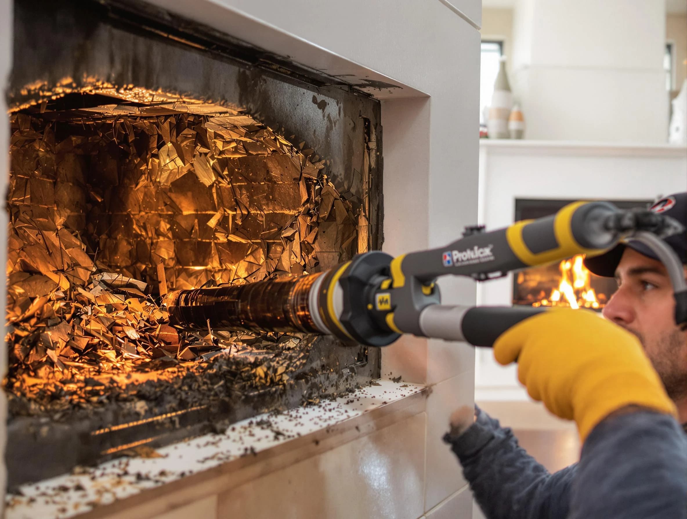 Professional chimney cleaning by Wyncote Chimney Sweep in Wyncote, PA