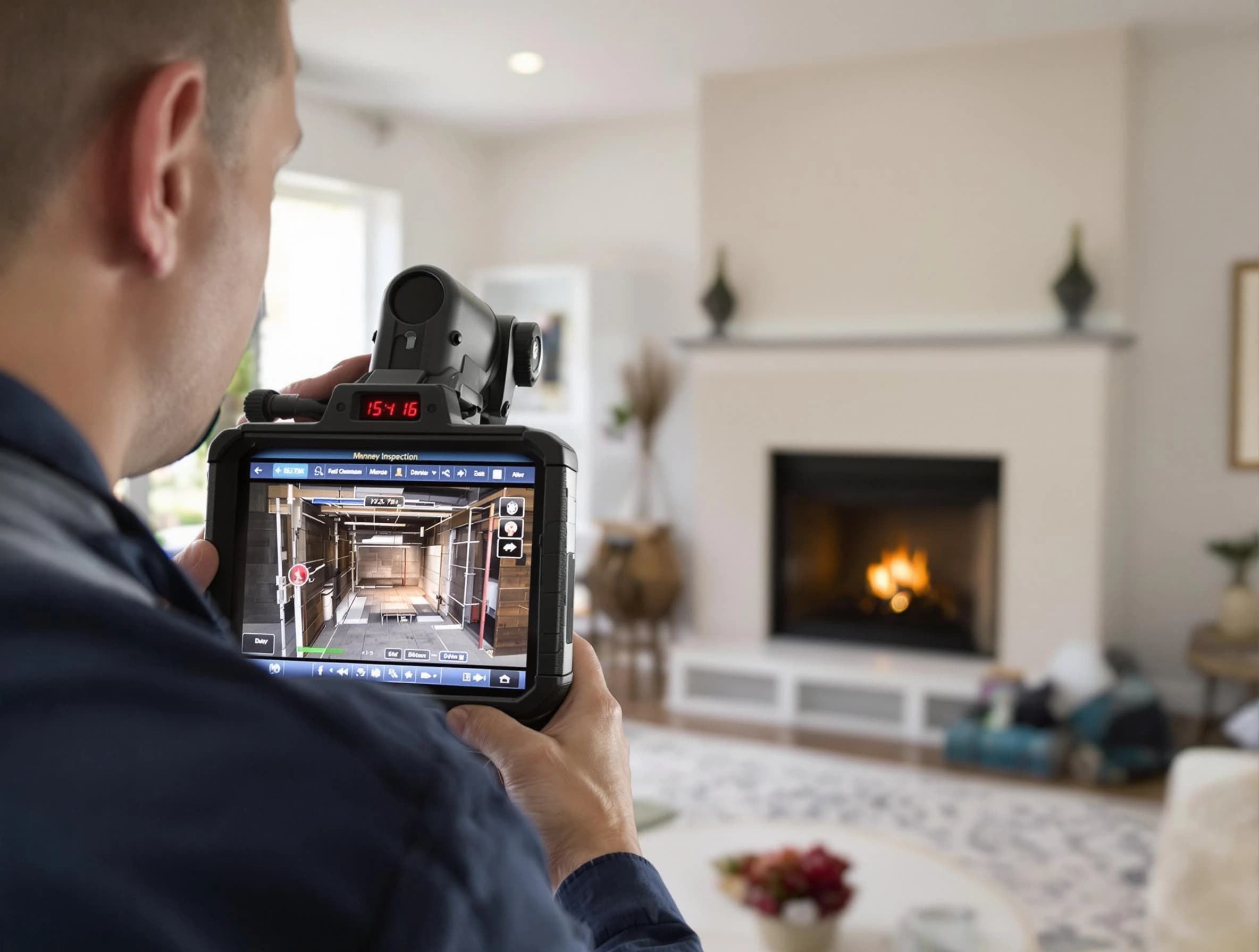 Wyncote Chimney Sweep conducting a thorough chimney inspection in Wyncote, PA