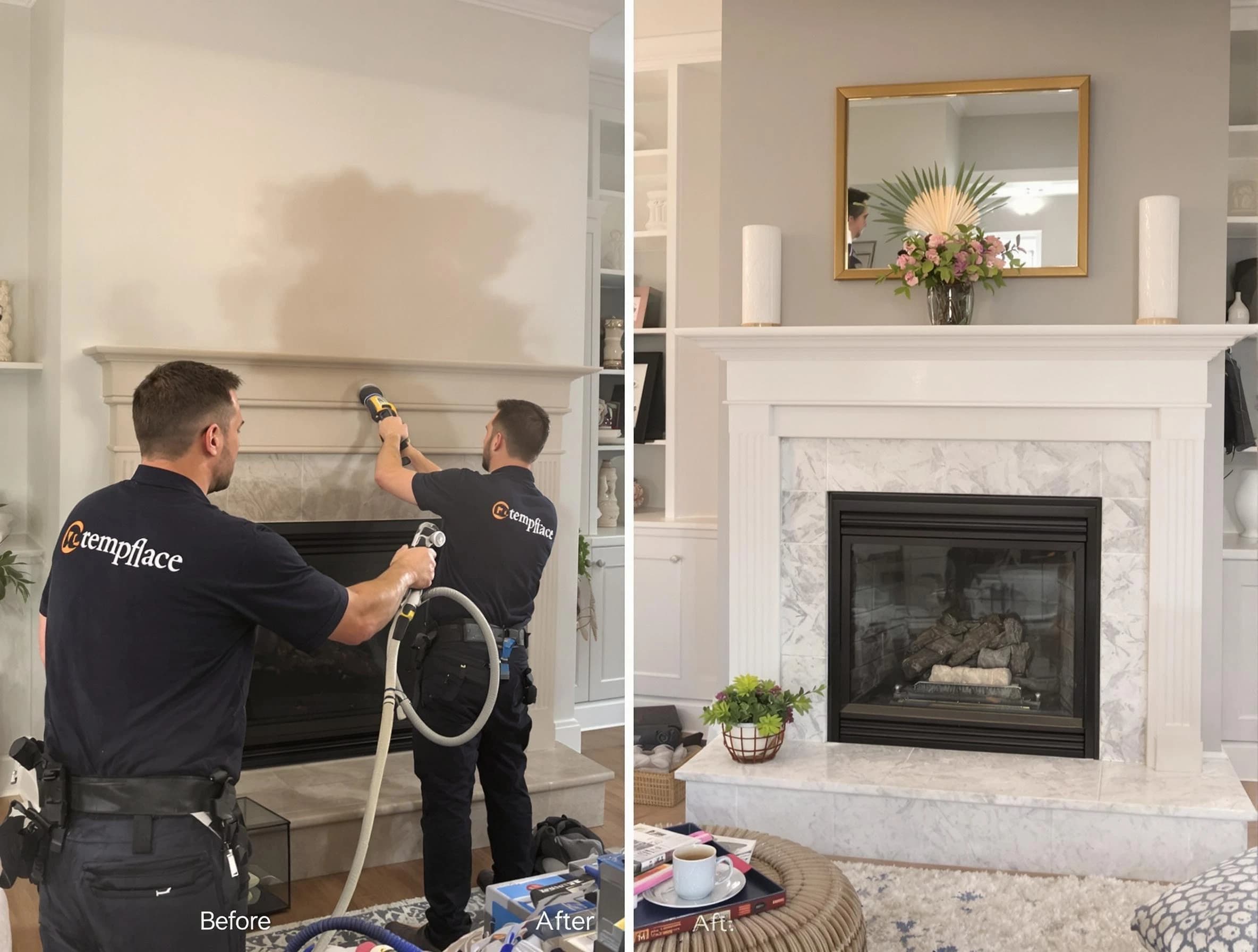Professional soot removal by Wyncote Chimney Sweep team in Wyncote, PA