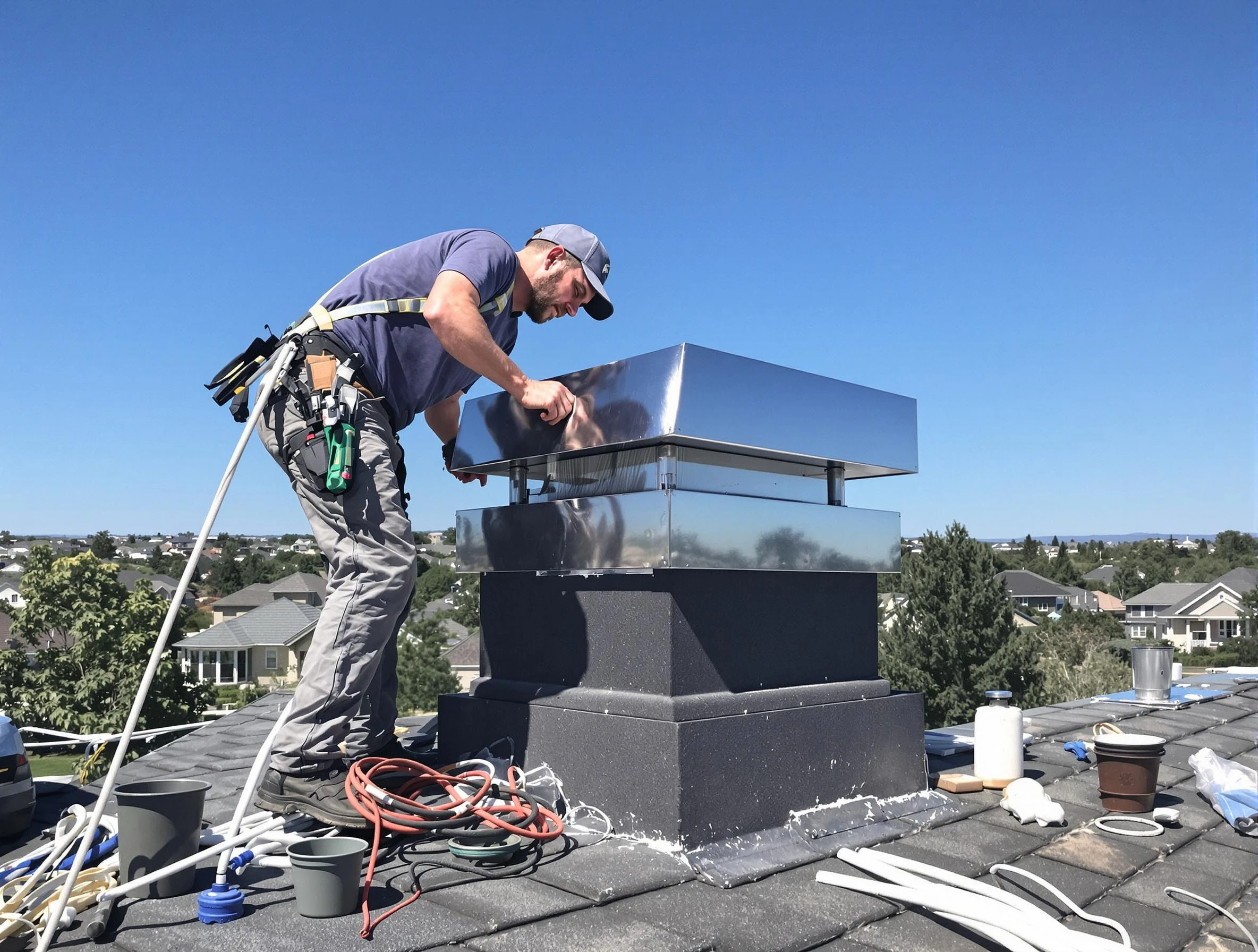 Chimney Cap Services in Wyncote