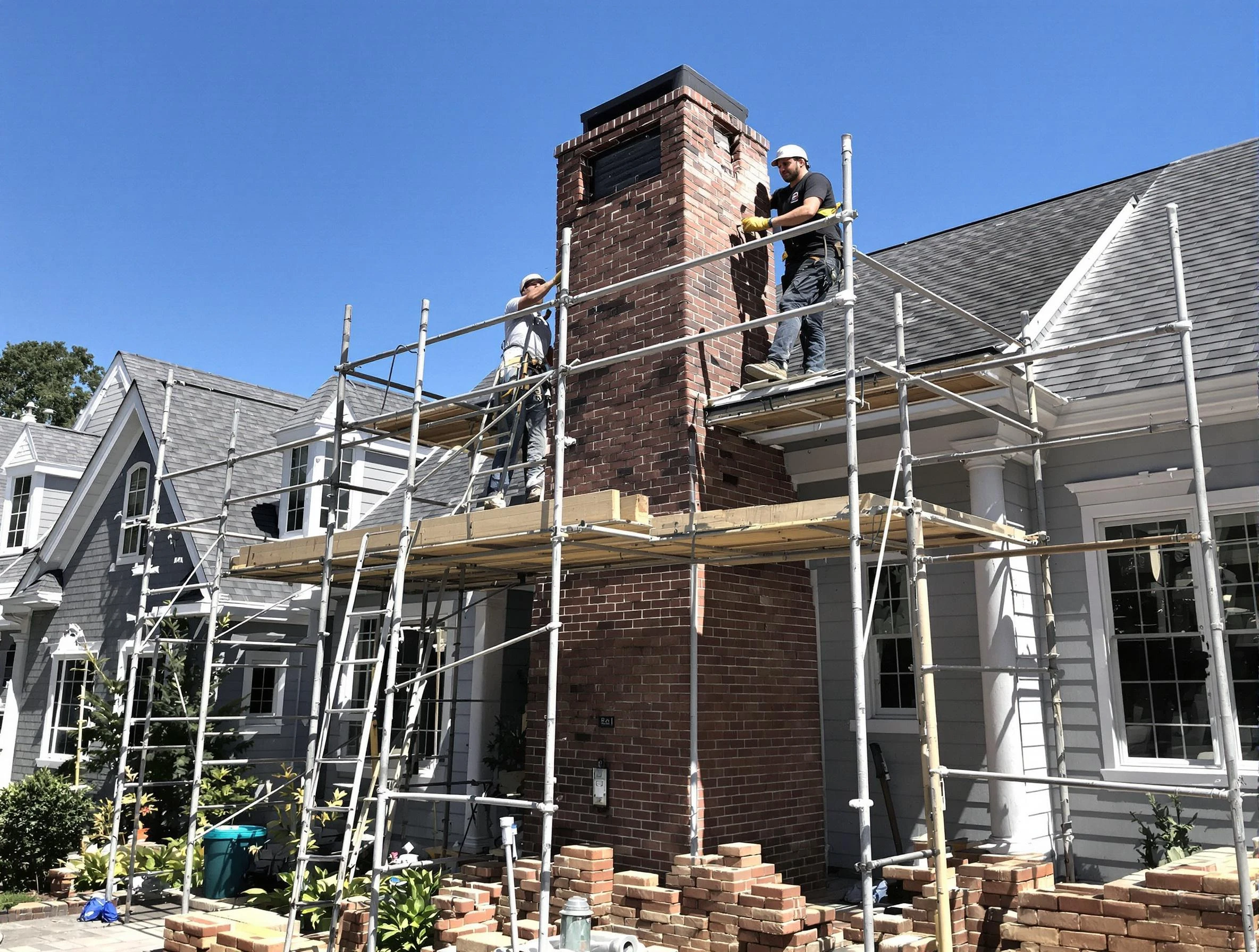 Chimney Rebuilding in Wyncote