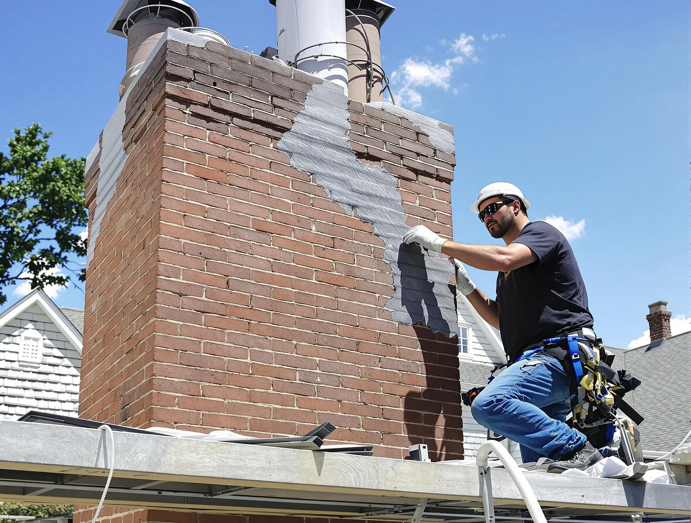 Chimney Restoration in Wyncote