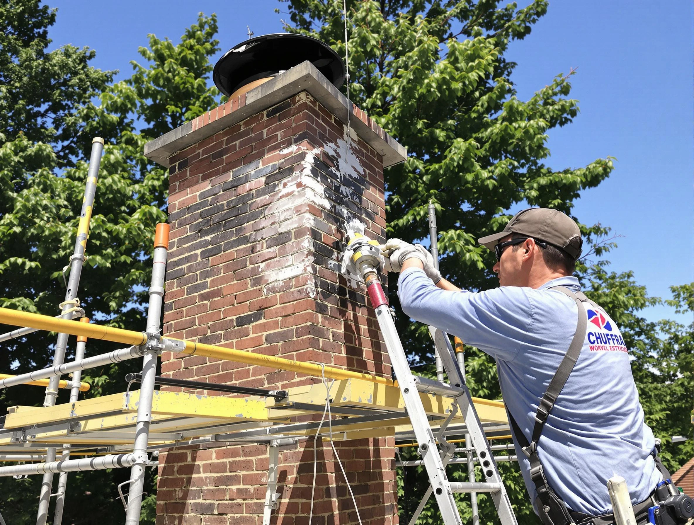 Structural chimney repair by Wyncote Chimney Sweep in Wyncote, PA